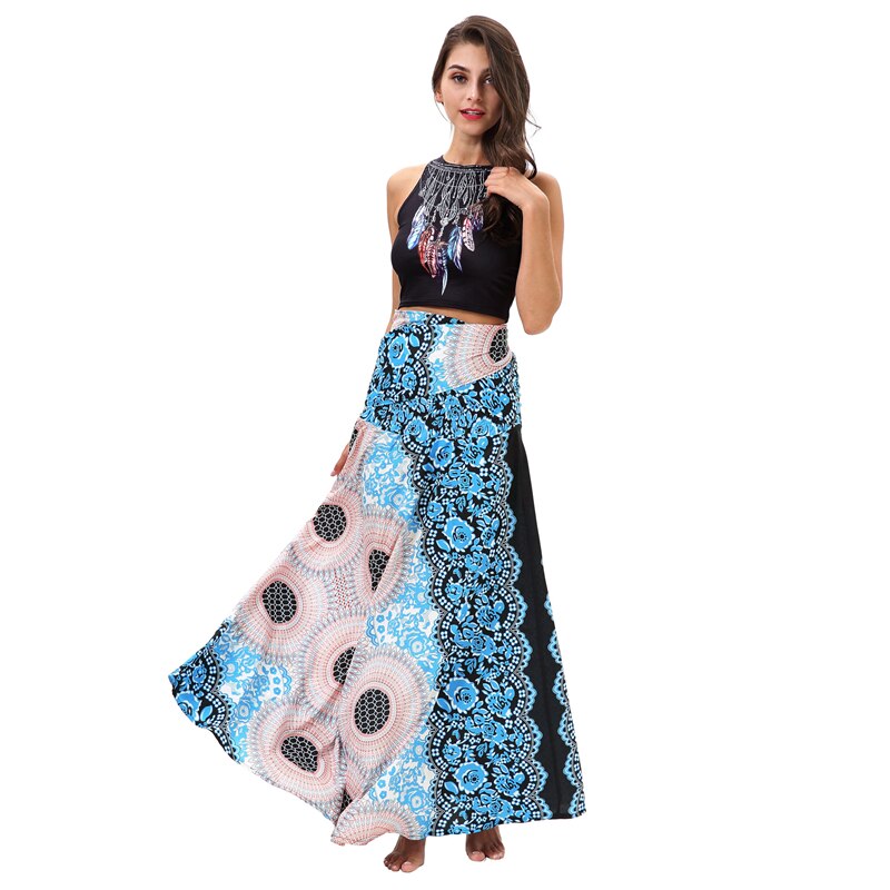 Japanse Japan Bohemen Jurk Bloemen Twee Stijl Dragen Jurk of Rokken Traditionele Stijl Aziatische Kleding Folk Thai Jurk Thailand: Color 3