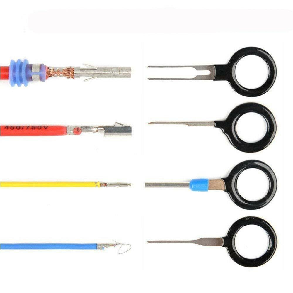 36/18pcs Automotive Plug Terminal Remove Tool Set Key Kit Electrical Crimp Car Pin Extractor Connector Wire Accessories X3B0