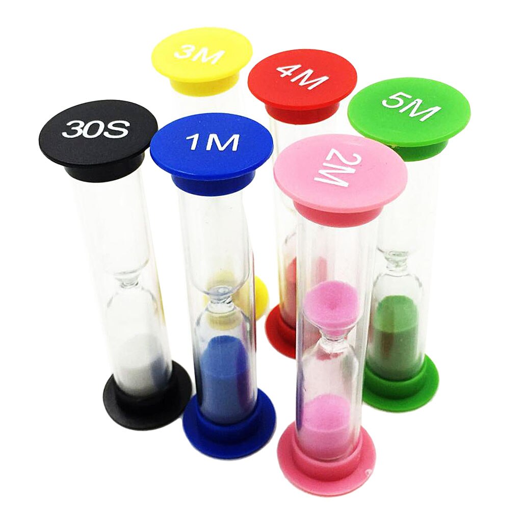 40 Bunte 1-Minuten-Sanduhren – 5 Farben, 8,6 Cm Kunststoff-Glas-Mix – Perfekt Für Zeitmanagement In Küche, Büro & Kinder