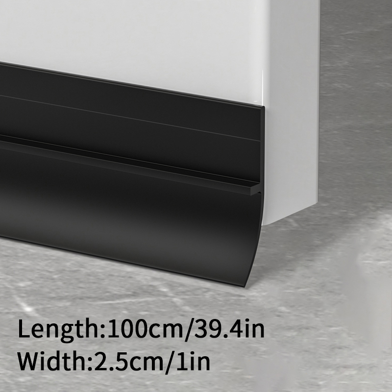 Door Bottom Sealing Strip Windproof and Waterproof Strip Door Under Wind Shield Insulated House Acoustic Foam Sealing Strip
