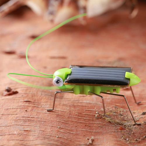 Creatief Plezier Solar Power Robot Insect Sprinkhaan Kids Educatief Speelgoed