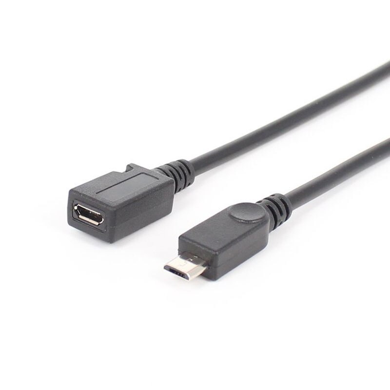 Micro USB 2.0 Type B Male To Female Extension Cable Wire Extender Micro 5p male to female data charging cable