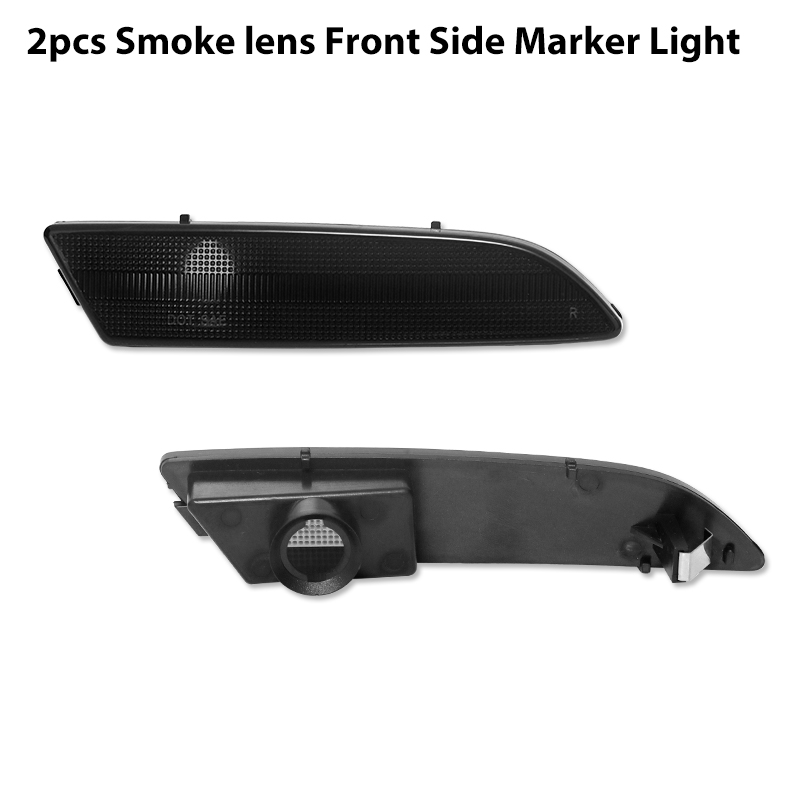iJDM Front ＆ Rear Bumper Side Marker Lamps Housings For Chrysler Crossfire Coupe/Convertible Turn Signal Light,Parking Light: Blue
