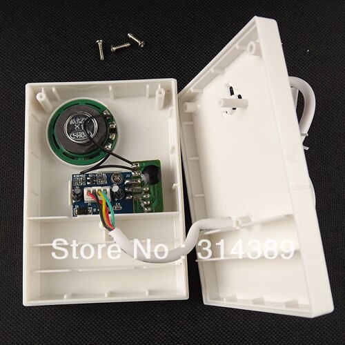 12V BUZZ wired doorbell/door access control system supporting/no install battery