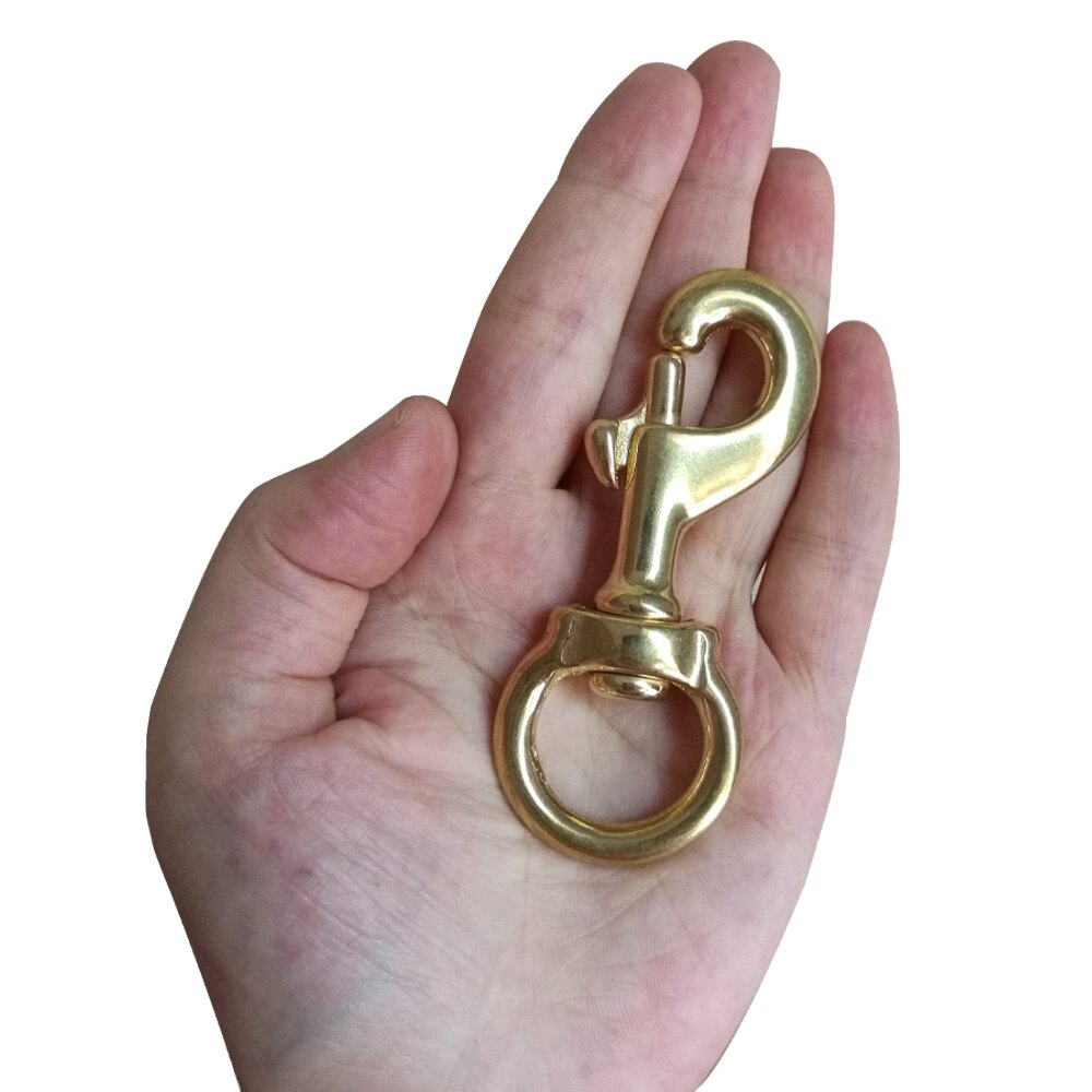 8 Pcs Swivel Eye Snap Hook,2.6 Inch Zinc Alloy Single Ended Swivel