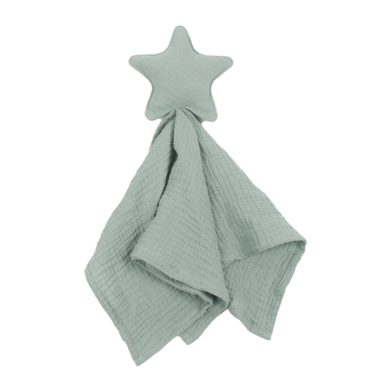 Moon Star Baby Comfort Safety Blanket Soothe Soothing Towel nfant Supplies for Baby Girls Boys Sleeping Playing Plush Toy