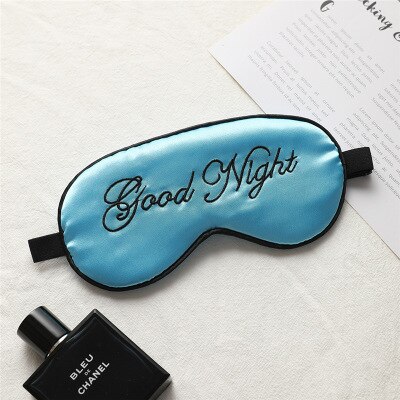 Sovmask andas relax skyddar lindra ögon vävnad tryck täcka ögon sova natt mask snygg bärbar