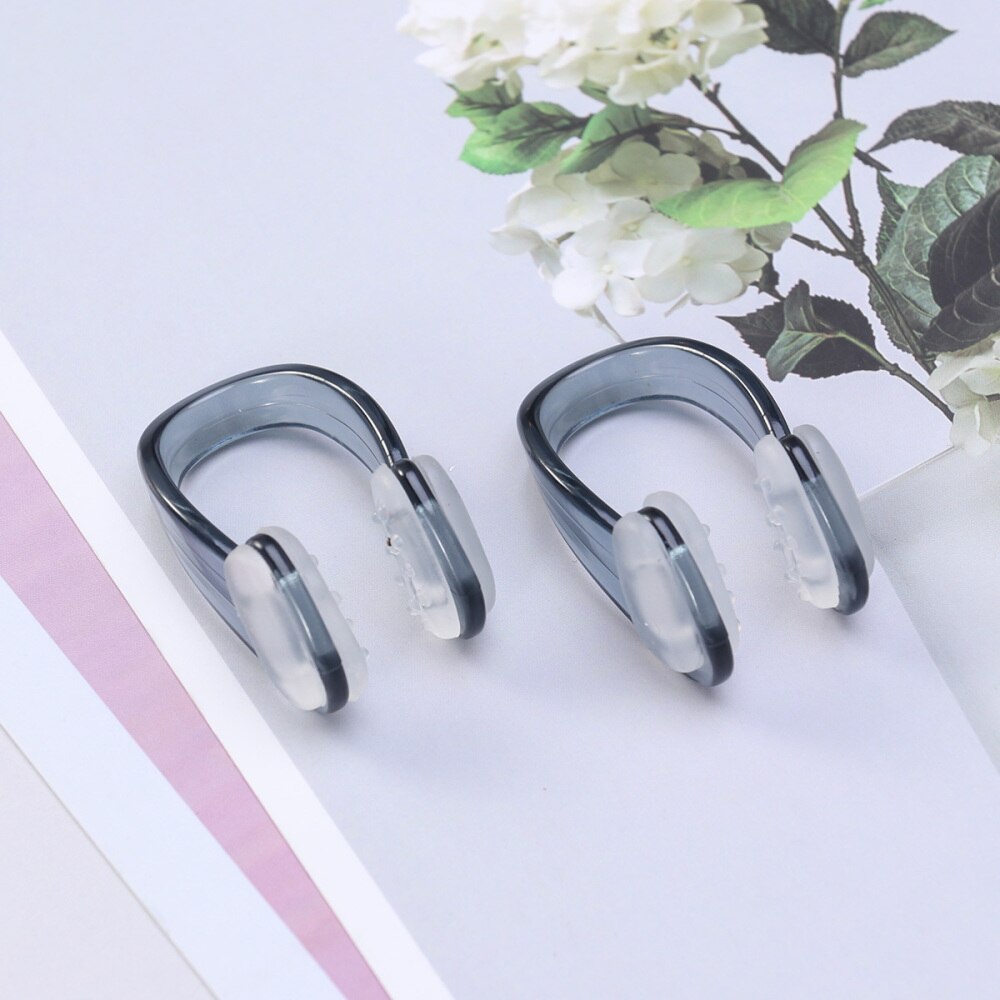 10 Pcs Volwassenen Unisex Zwemmen Neus Clip Neus Bescherming Siliconen Zwembad Accessoires Voor Duiken)