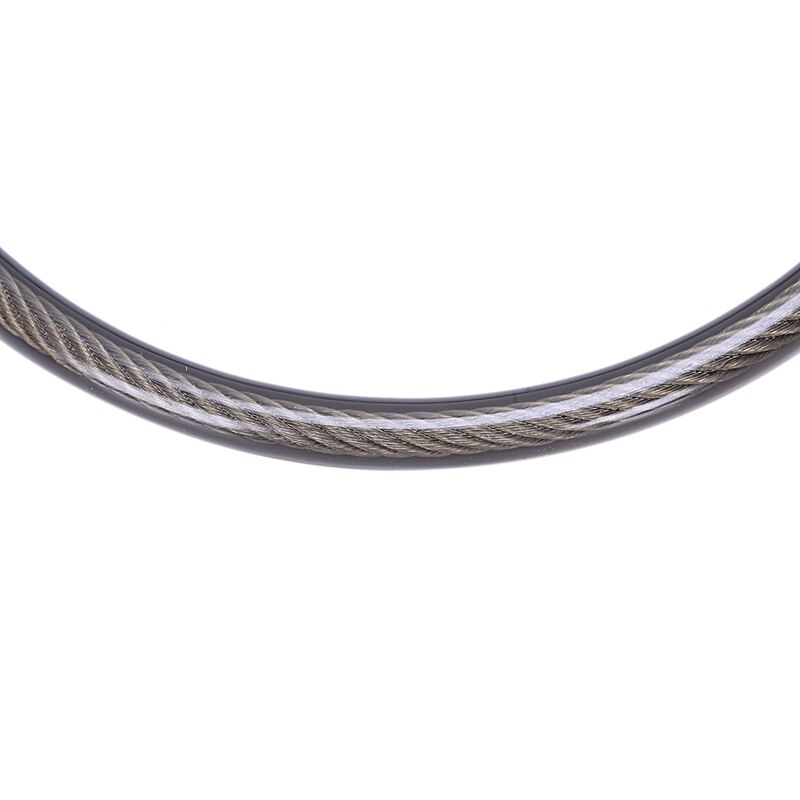 Elektrische Digitale Deurslot Met Draad Touw Waterdichte Thuis Anti Diefstal Slot Met 110Db Alarm Voor Deur & Fiets (zwart)