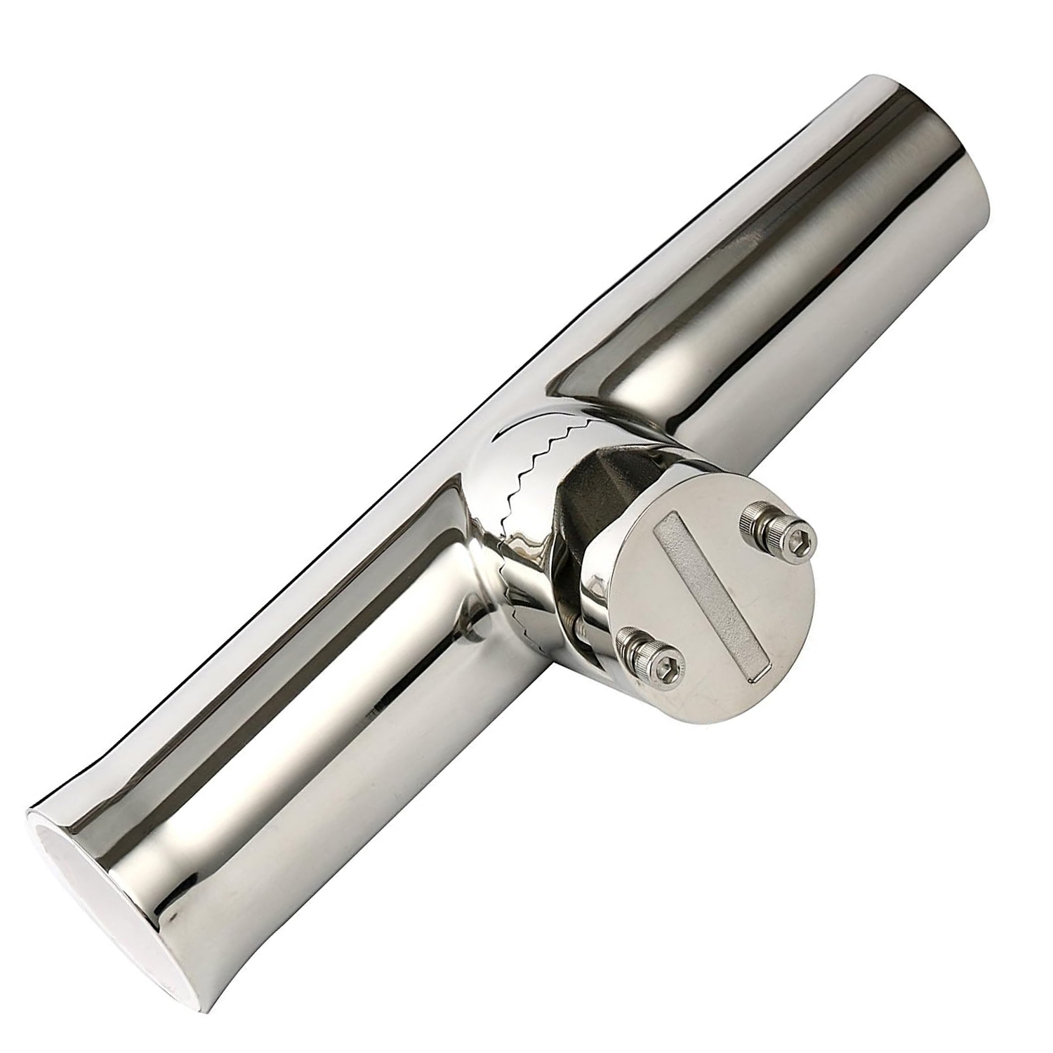 Boat Fishing Rod Holder Clamp Side Mount 7/8"-1" Rail Marine Accessories Boat Stainless Steel Rod Pole Bracket Tool