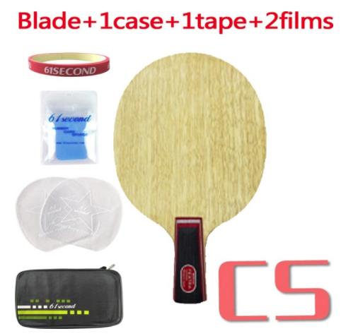 Originele Sanwei Fextra 7 Tafeltennis Blade (7 Ply Hout) Nordic 7 Racket Ping Pong Bat Paddle: CS with FM case