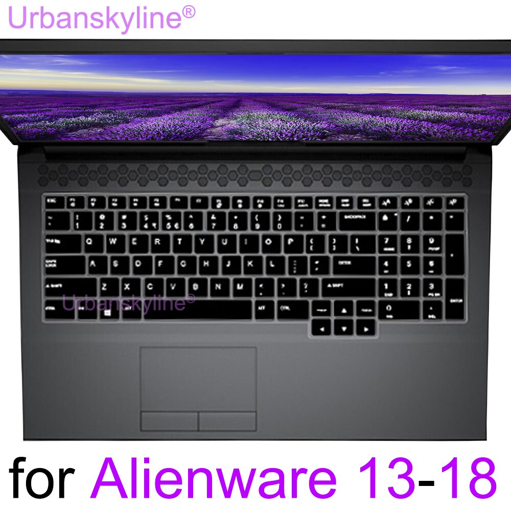 Keyboard Cover for Alienware M15 R7 M17 R5 R6 X14 X15 R1 X17 R2 Area-51m R3 R4 13 14 15 17 18 Protector Skin Case Silicone ALW