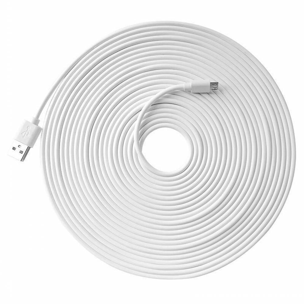 5m/10m mikro-usb-kabel for strømforsyning, webkamera, fjernkontrollledning, android-ladeledning for mobiltelefon, nettbrett, strømbankledning