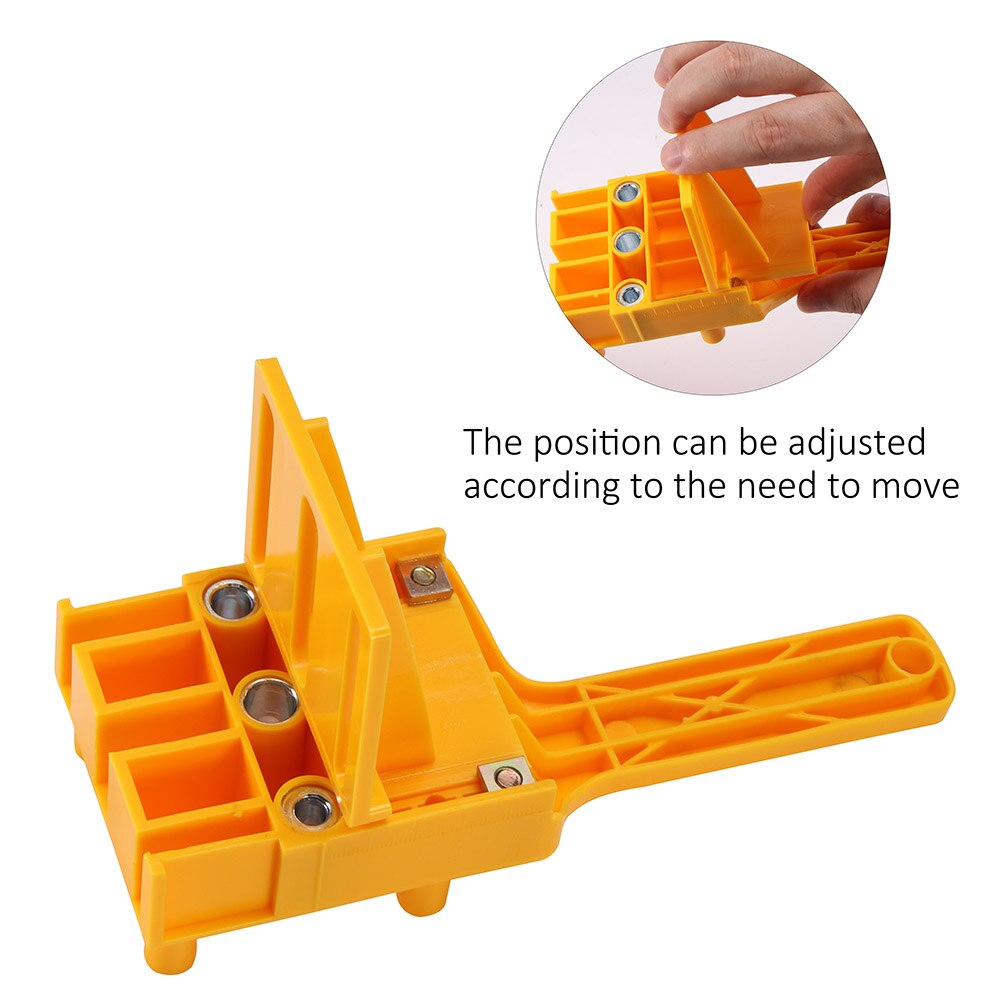 Puuntyöstötappi jigi 6 8 10mm poranohjain metalliholkki kädessä pidettävä puun tappireikäpora