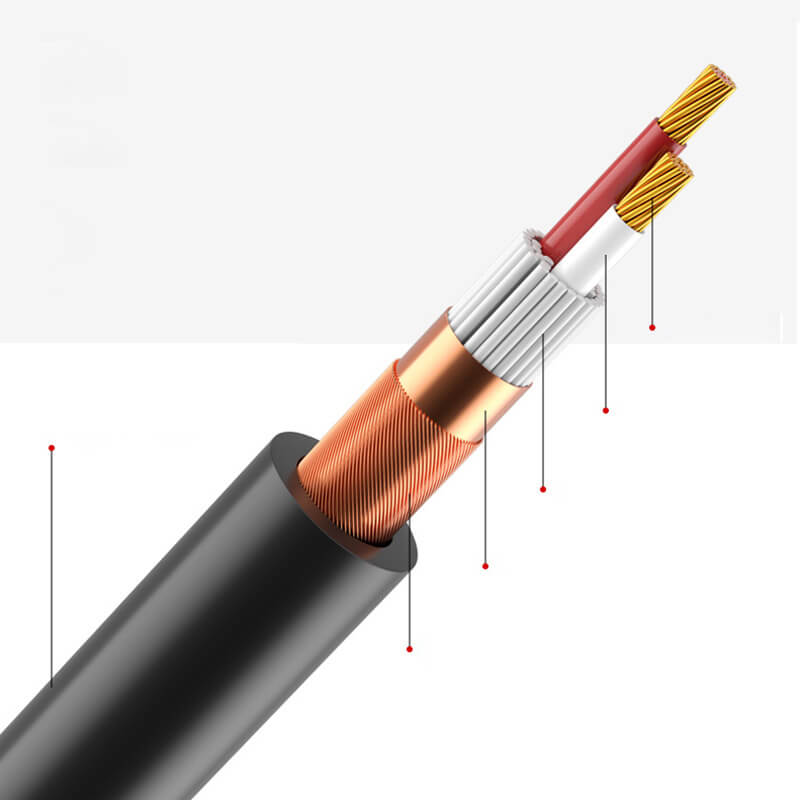Kabel XLR męski na żeński Połączenie mikrofonu Cannon Zrównoważony kabel Karon Linia audio Kabel męski żeński 1 m 2 m 3 m