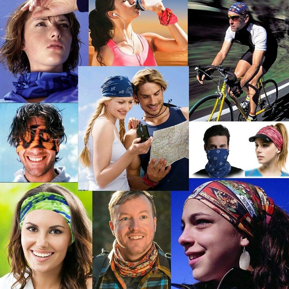 Tecknad tiger barn huvud/ansikte/mask hals bandana halsduk dubbel användning magic tub huvudduk cykling sport huvudbonad turban balaclava