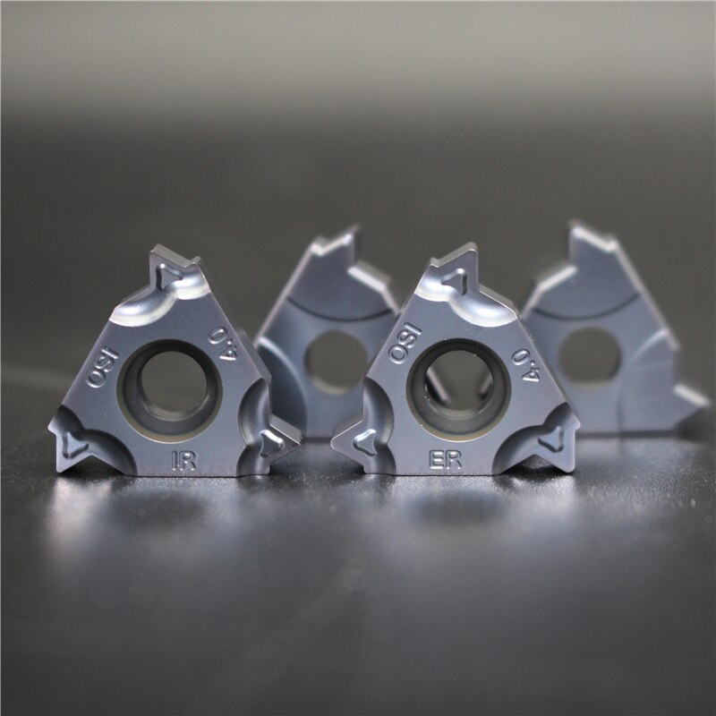10pcs Thread insert 22ER M 3.5 4.0 4.5 5.0 ISO Carbide Threaded Blade 22IRM Inserts PVD Coated CNC Lathe cutter