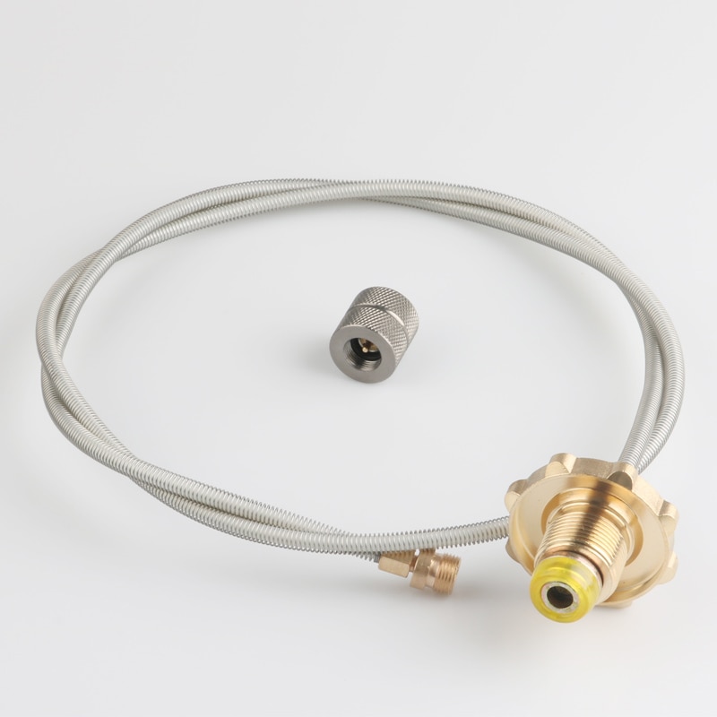 Jeebel Gas Refill Adapter Outdoor Camping Stove Use Household LPG to Cylinder Gas Tank Conversion Head Burner refilling