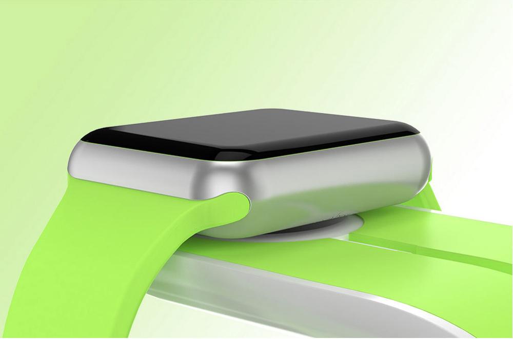 Station de support en Silicone pour Apple Watch 5/4/3/2, support de chargeur 38 40 42 44mm, Station d'accueil multiple pour IPhone