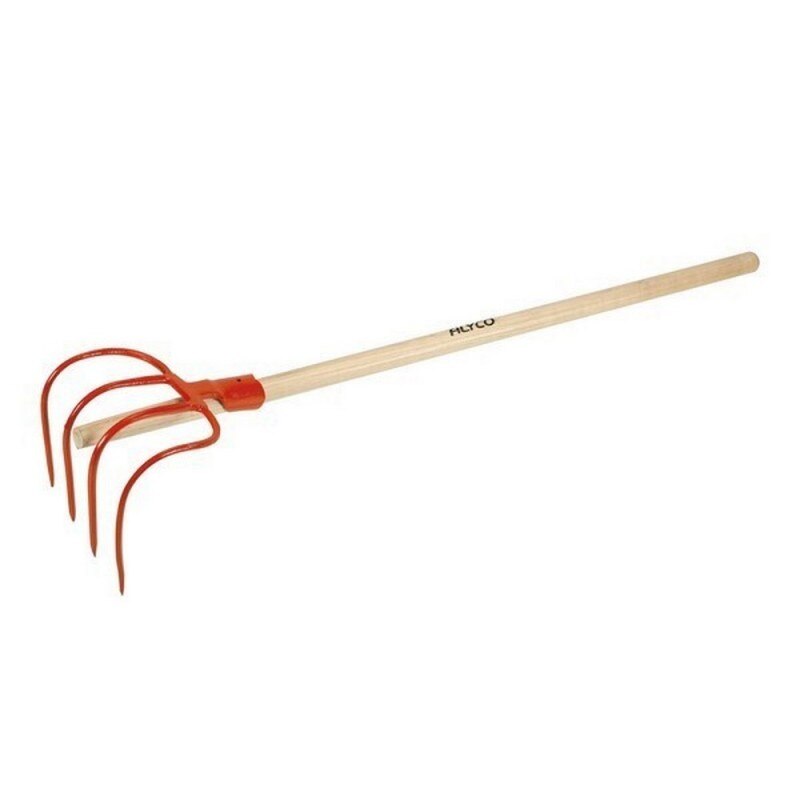 ALYCO 198538-manche en bois type anneau embouts doodle 38x900mm