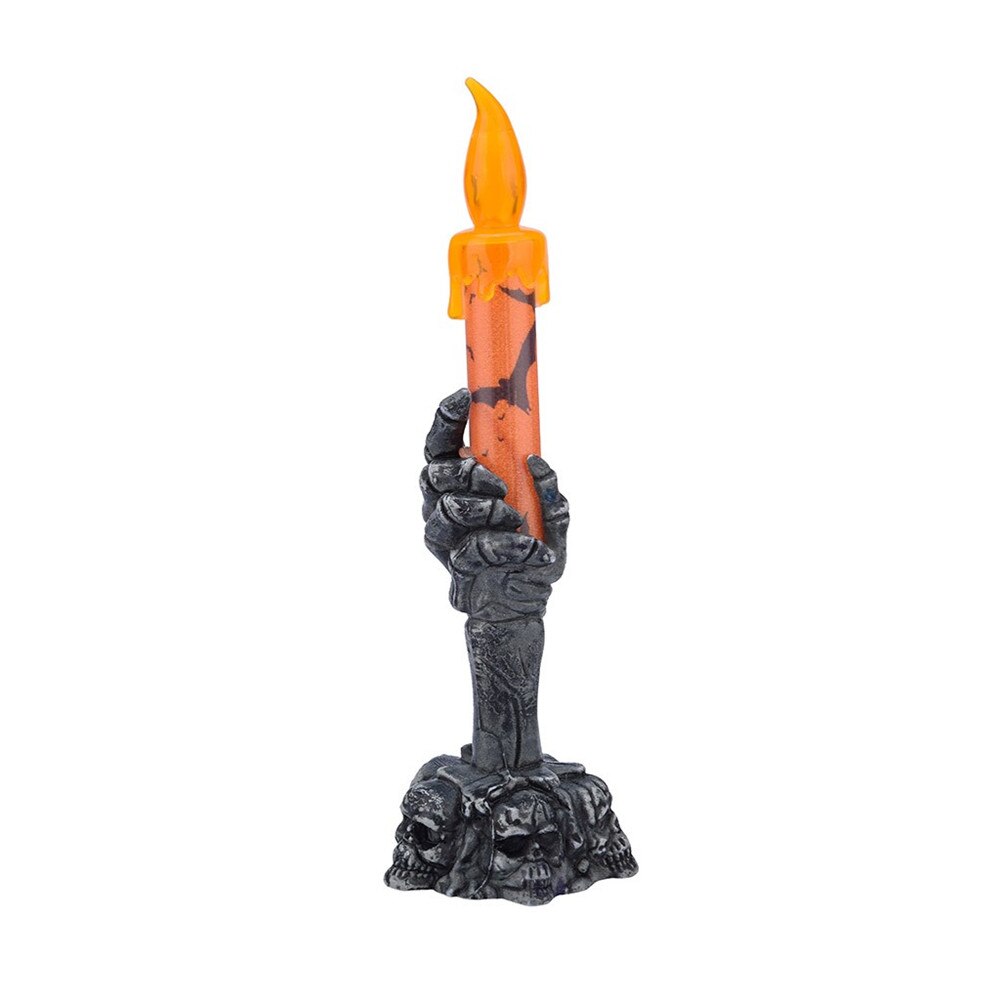 Halloween Grusel Skelett Handheld LED Kerze Licht Halloween Schädel Party Lampen Stütze LED glühend Geist Hand Kerze Licht