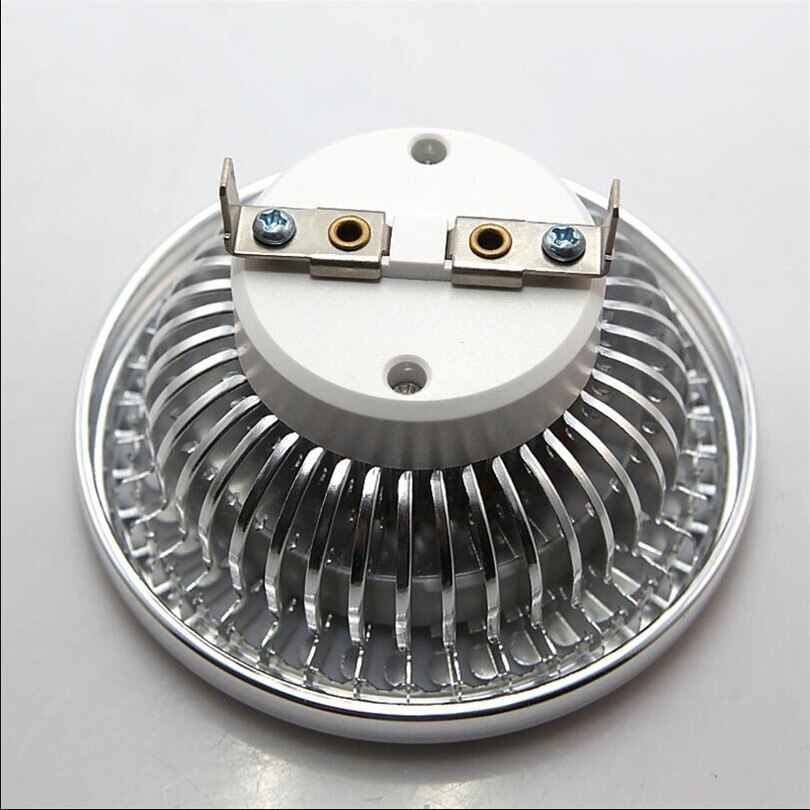 1 st högeffekt  ar111 15w cob led glödlampa dimbar  g53 cob led taklampa  qr111 led spotlight 85-240v/dc12v led lampa ljus