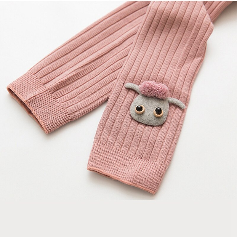 Kids Children Clothing Baby Girl Leggings Pants Warm Winter Kids Trousers Girls Leggings Cartoon baby girl Leggings stockings