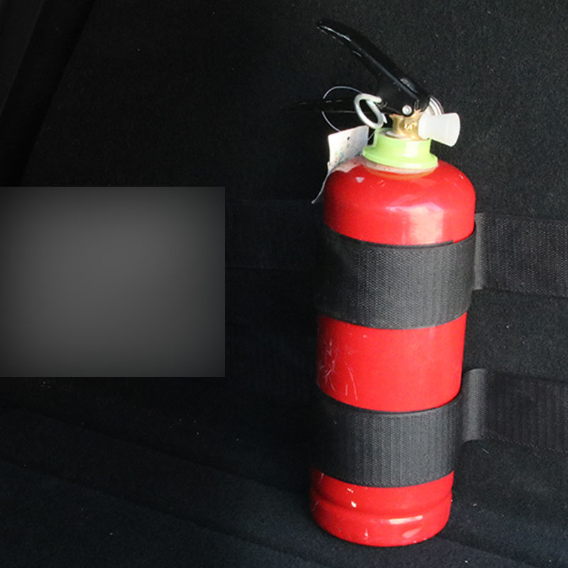 Accesorios para coche extintor de maletero vendaje de tela montaje en coche soporte de fijación Velcro R-21908