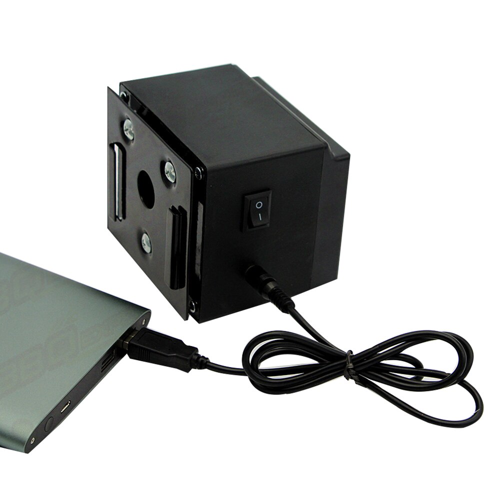 Kbxstart bbq -motor usb -grill rotisserie grillspett med 4 varv / min utgångshastighet 0-40 kgf.cm kraftig elmotor