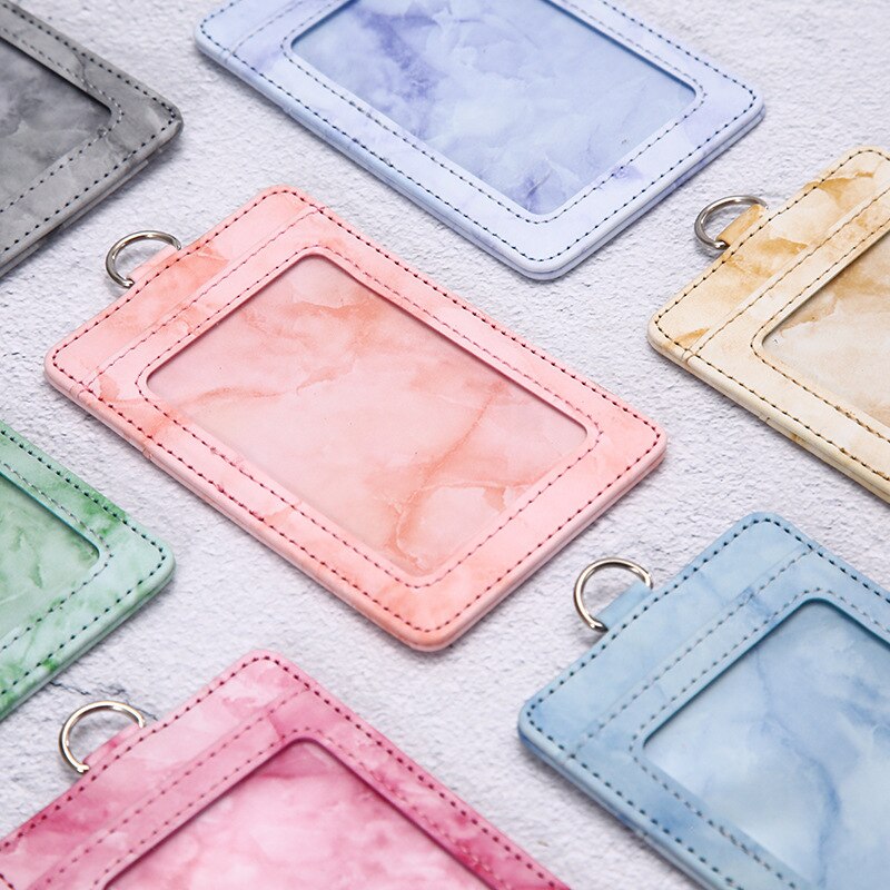 Kreditkarte Halfter Brieftasche für Frauen Männer Kurze Geldbörse Geschäft Ich würde Karte Abdeckung Geldbörse Bank Multi Slot Karte Taschen fallen marmor Stil: zufällig np Schnur