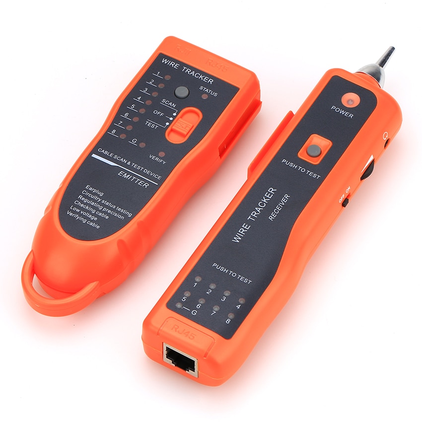 Kelushi XQ350 RJ11 RJ45 Cat5 Cat6 Telefoon Wire Tracer Toner