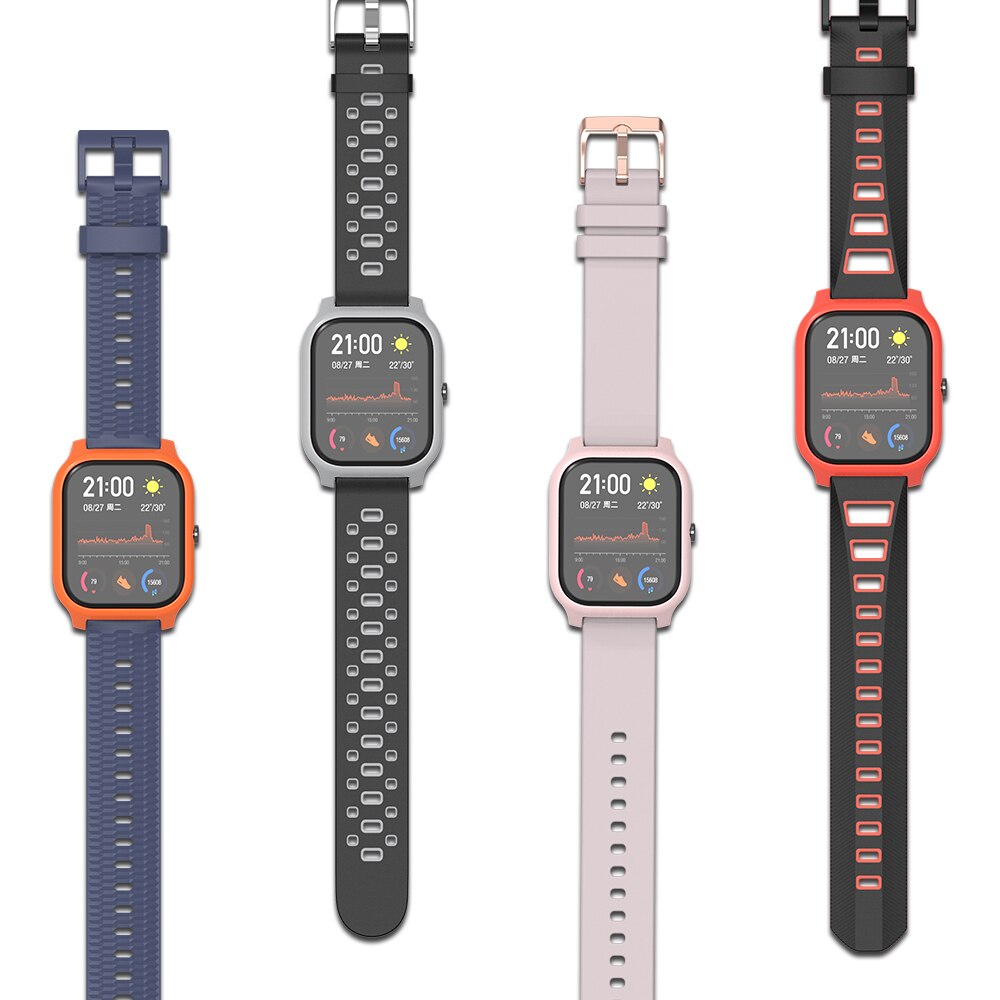 Per Huami Amazfit GTS Della Copertura Della Protezione Per Xiaomi Amazfit Bip S Cinghia Braccialetto di Plastica Accessori di Protezione Diversi stili