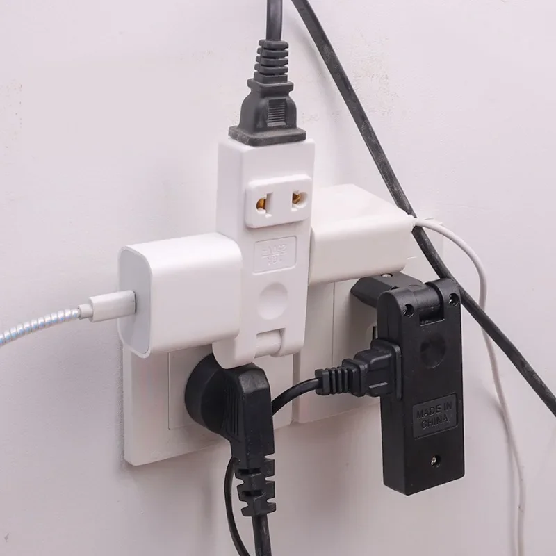 4in1 Wall Outlet Extension Eu Electrical Socket 180 Degree Plug Adapters Korea Germany Travel Aadpter Portable Power Converter