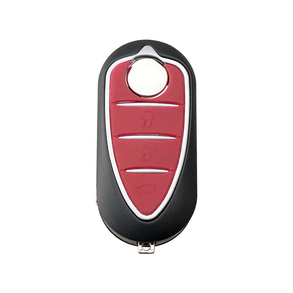 1 kpl 3 -painikkeinen auton kaukosäätimen avaimen kuorikotelo leikkaamaton autoavaimen vaihto, sopii alfa romeo mito 159 gta -autoon