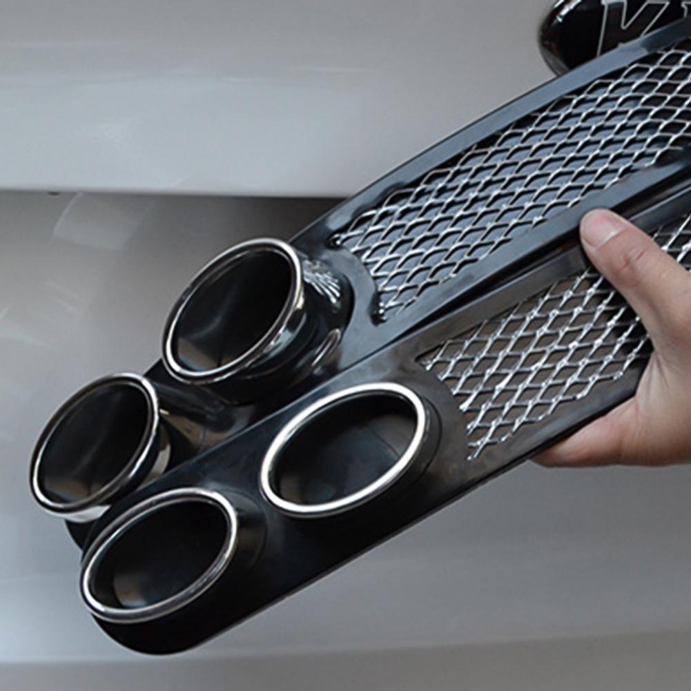 85% Sales! 1 Pair Car Decorative Exhaust Universal Car Accessories False Exhaust Pipe Stickers for Automobile Truck Vehicle