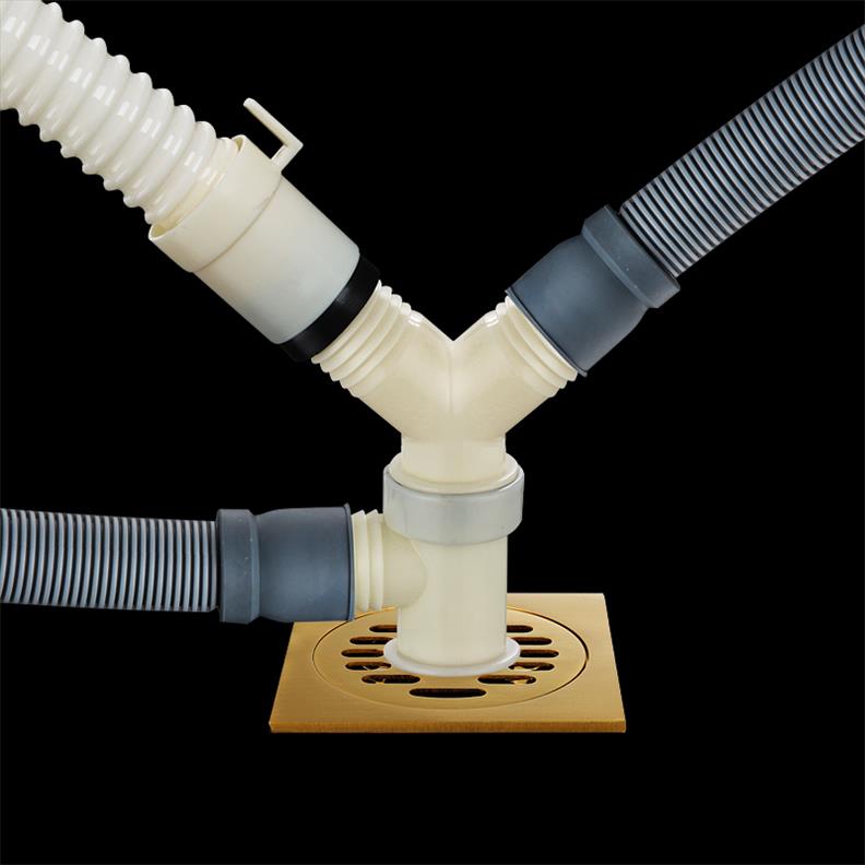 13 style Floor drain three-way washing machine outlet pipe basin / sink water pipe / drain multi-function double drainage