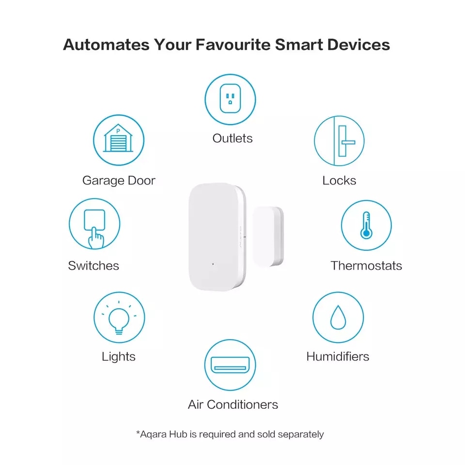 Original Xiaomi Aqara Door Window Sensor ZigBee Wireless Smart Home Kits Alarm System work with Gateway2 MiHome APP