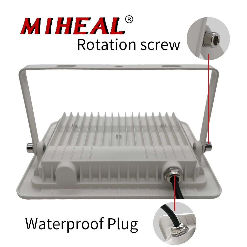 10W 20W 30W 50W 100W LED Flood Light Floodlight LED Street Lamp 220V 230V 240V Waterproof Landscape Lighting IP68 Led Spotlight