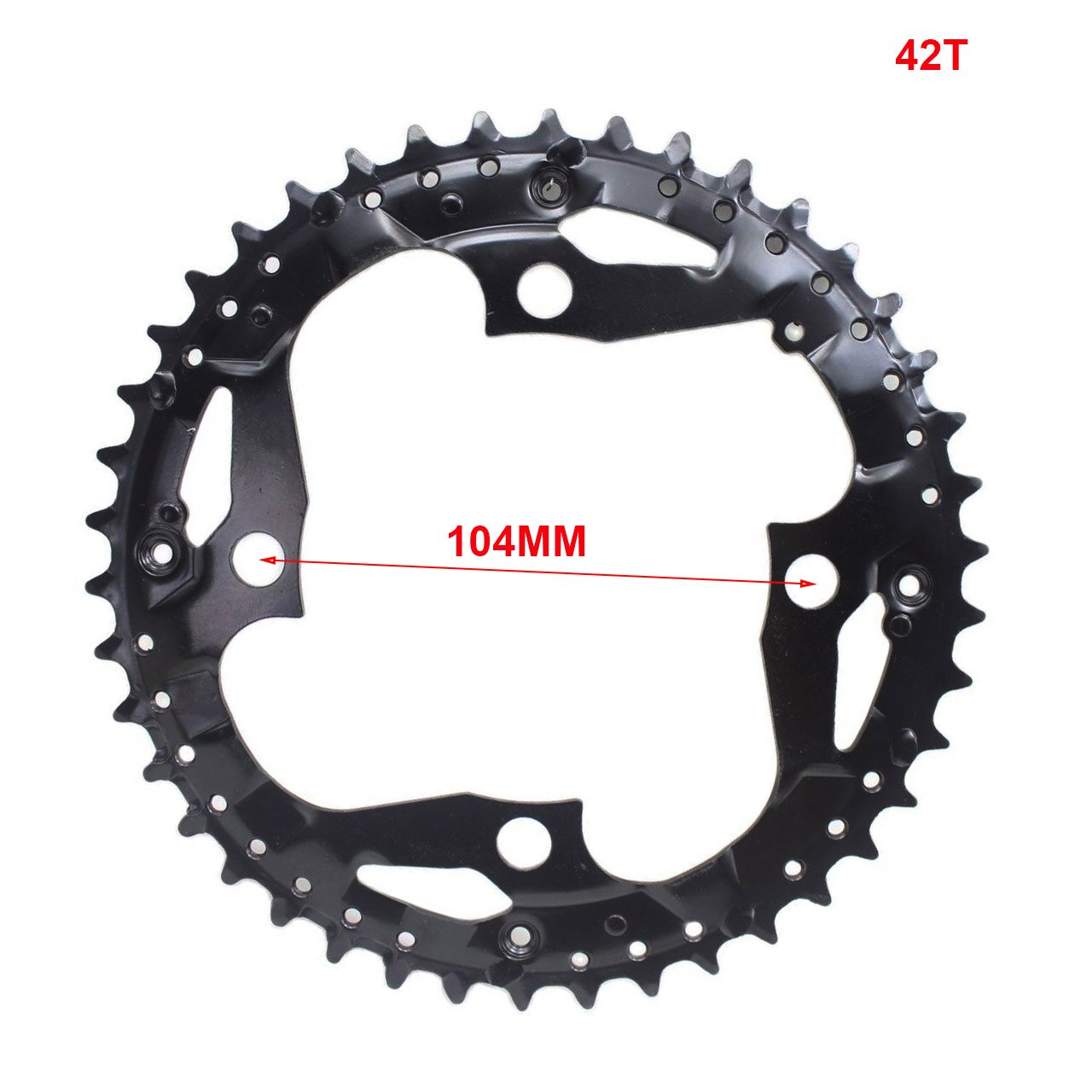 22T 32T 42T 44T Fietsketting Wiel Mtb Chain Wiel Fiets Mtb Fiets Sprocketwheel Kettingblad Voor crankstel M590 M430 Vouwfiets: 42T