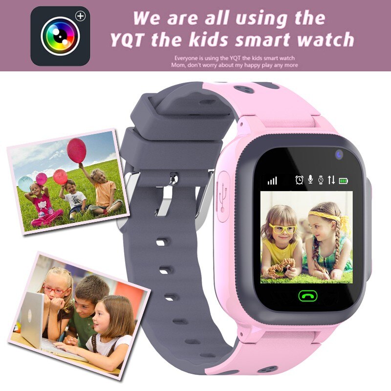 Montre connectée pour enfants, étanche, lampe de poche, bouton sos, surveillance à distance, montre-bracelet pour enfants, montre pour enfants avec montre pour bébé