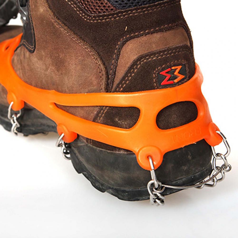 1 Pair Anti-Slip Winter Shoes Boot Grip Snow Gripper Ice Cleats Spikes Crampons Climbing Shoe Spikes Anti Slip Shoes Cover