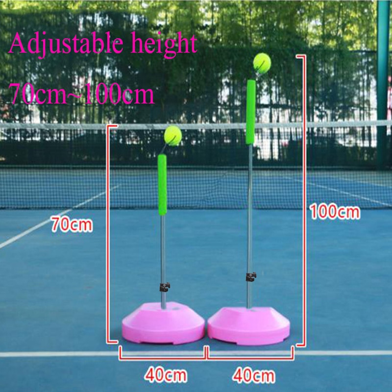 Tennis træner selvstudie værktøj udendørs sport raquete træning maskine padel bolde tilbehør mænd kvinder