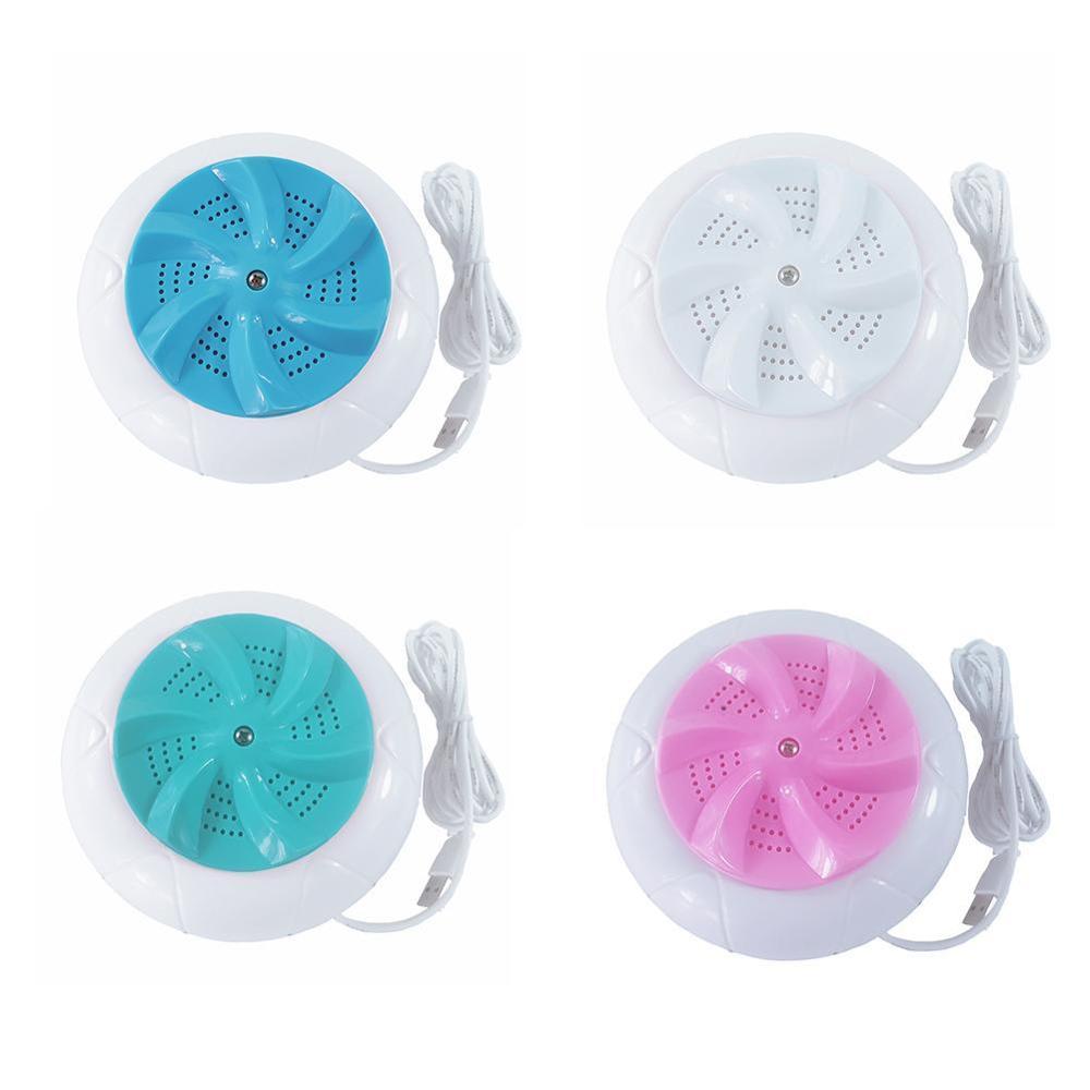 Mini Ultrasonic Washing Machine automatic Washer Prevent Wheel Laundry Household dormitory machine Wave Winding portable