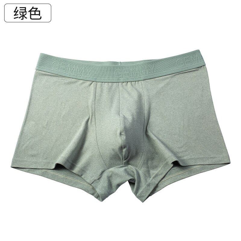 4Pcs/Lot Mens Underwear Organic Natural Cotton Panties Boxers Men Ventilate Plus Size L-3XL Top