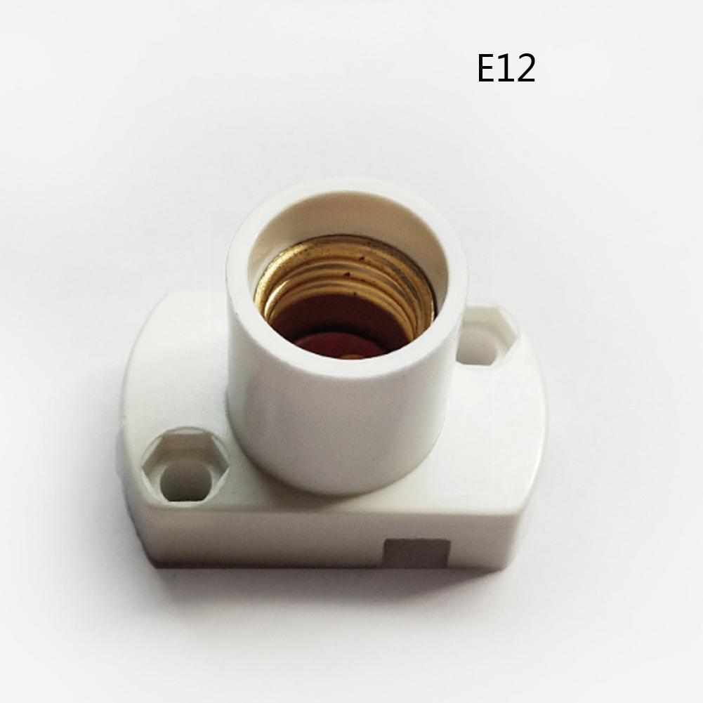 Douille à vis E12/E14, Mini socle de lampe, adaptateur d&#39;ampoule domestique, outils support de lampe K2Q4