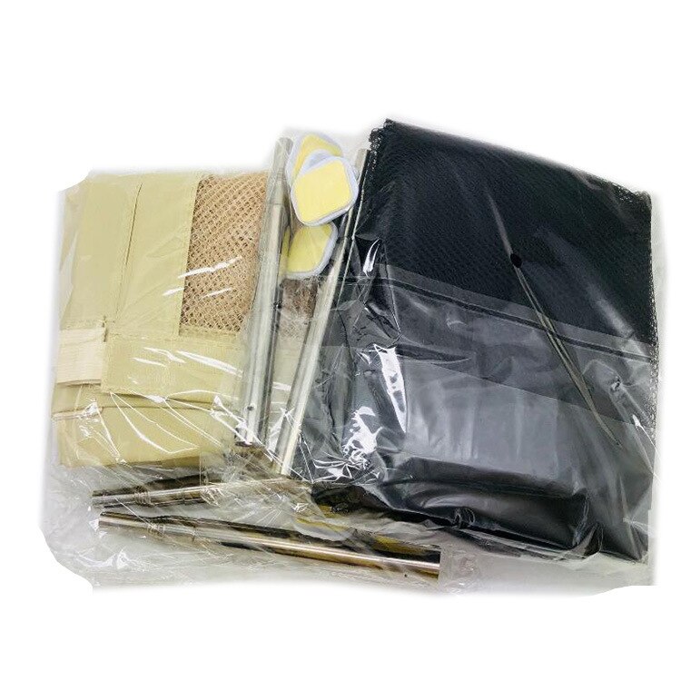 Pet Soft Dogs Magic Gate for Pet Fences Portable Folding Safe Guard Indoor and Outdoor Portable Folding Mesh Pet Gate For Cat