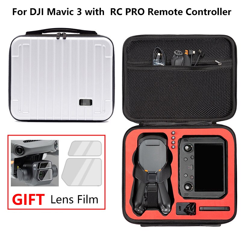 DJI Mavic 3 Carrying Storage Case Shoulder Bag Waterproof Hardshell Suitcase Handbag Mavic 3 Drone Accessories Storage Box: carrying case 8