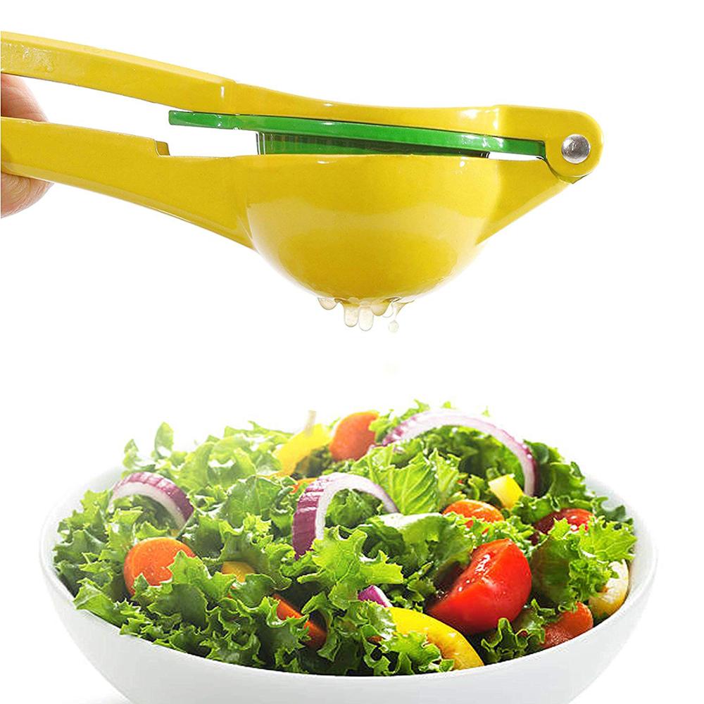 NTONPOWER Manual Lemon Juicer - Premium Metal Citrus Press Squeezer - Handheld Orange Juicer