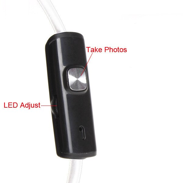 5.5Mm Endoscoop Waterdichte Borescope Inspectie Camera 6LED Voor Andorid Telefoon Webcam Kabel