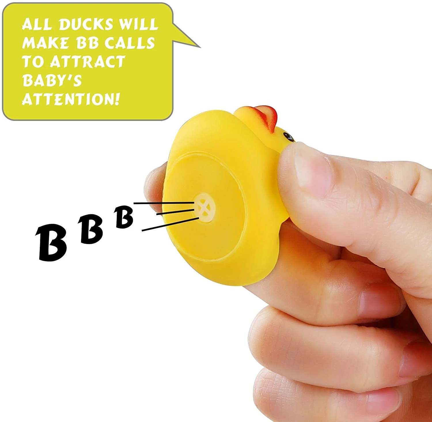 60-300 Stuks Piepende Rubber Duck Duckie Float Bad Speelgoed Baby Douche Water Speelgoed Voor Zwembad Party Speelgoed Jongens Meisjes